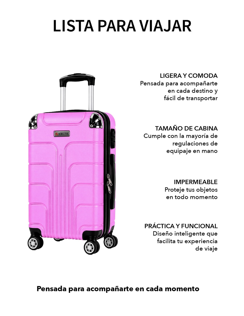 Maleta con ruedas carry on 5